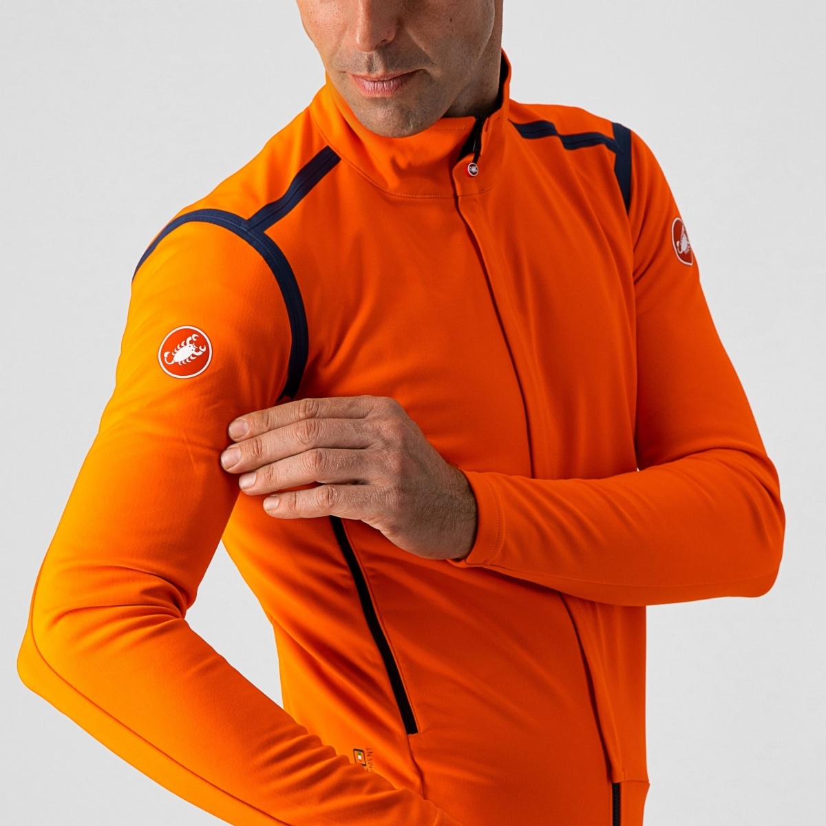 Beklædning - Cykeljakker - Castelli PERFETTO RoS LONG SLEEVE Langærmet Jersey - Orange