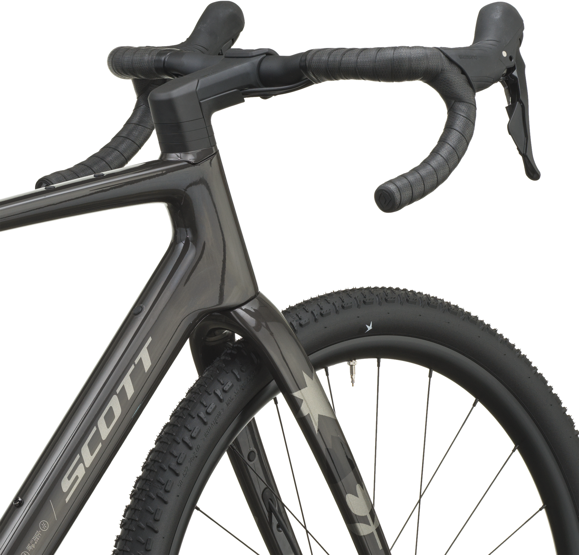 Cykler - Gravel cykler - Scott Addict Gravel 40 2027 - Carbon Black