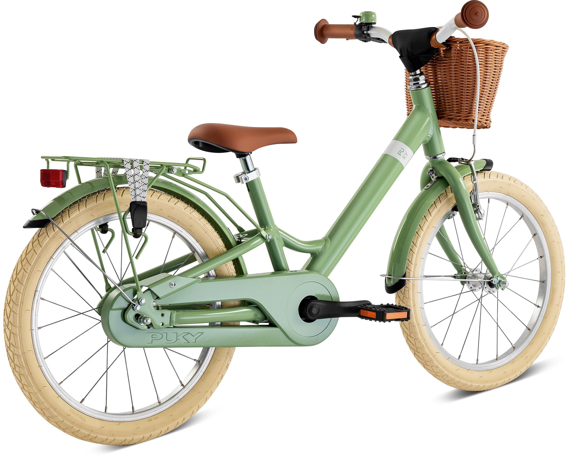 Cykler - Børnecykler - PUKY Youke Classic 18" - Retro Green
