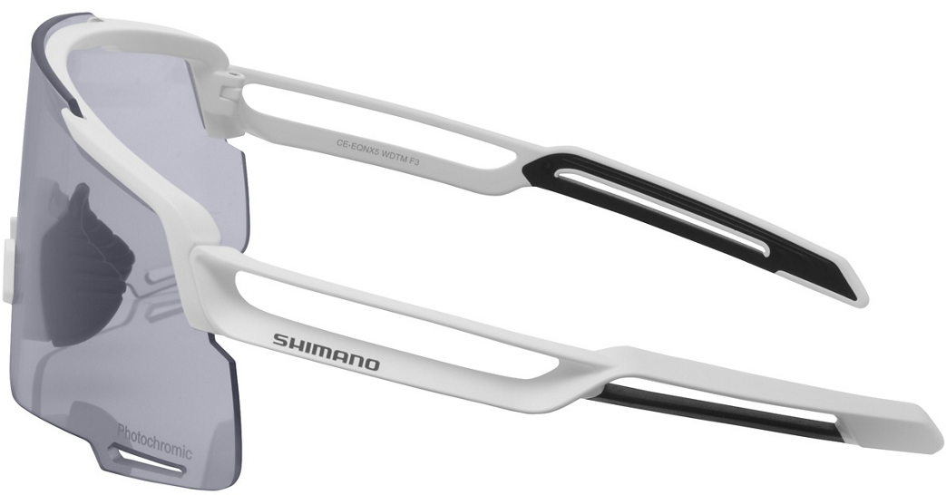 Beklædning - Cykelbriller - Shimano Equinox 5 PHOTOCHROMIC Eyewear - Matte White