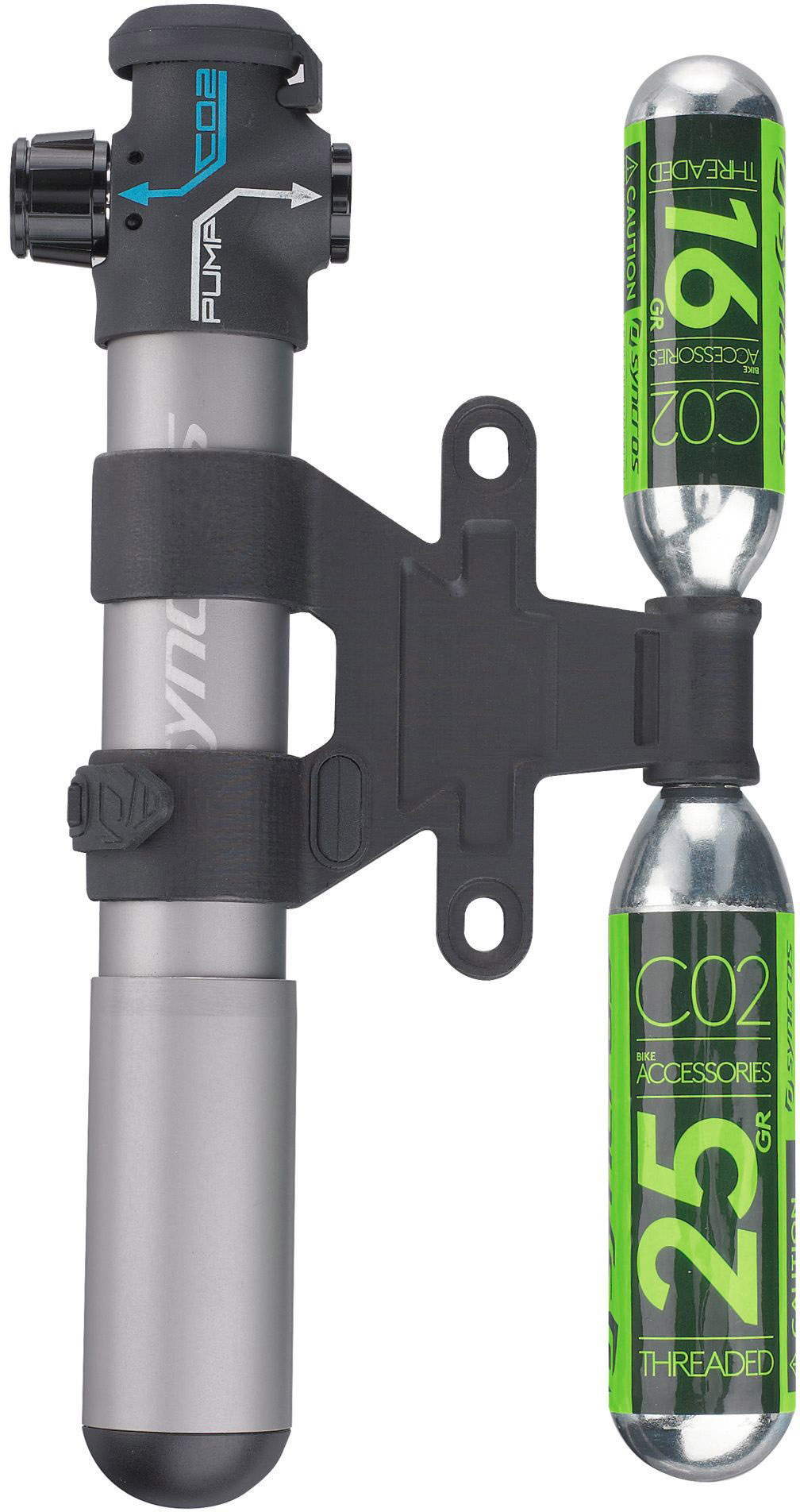 Tilbehør - Cykelpumper - Syncros Co2 HV MINI-PUMP