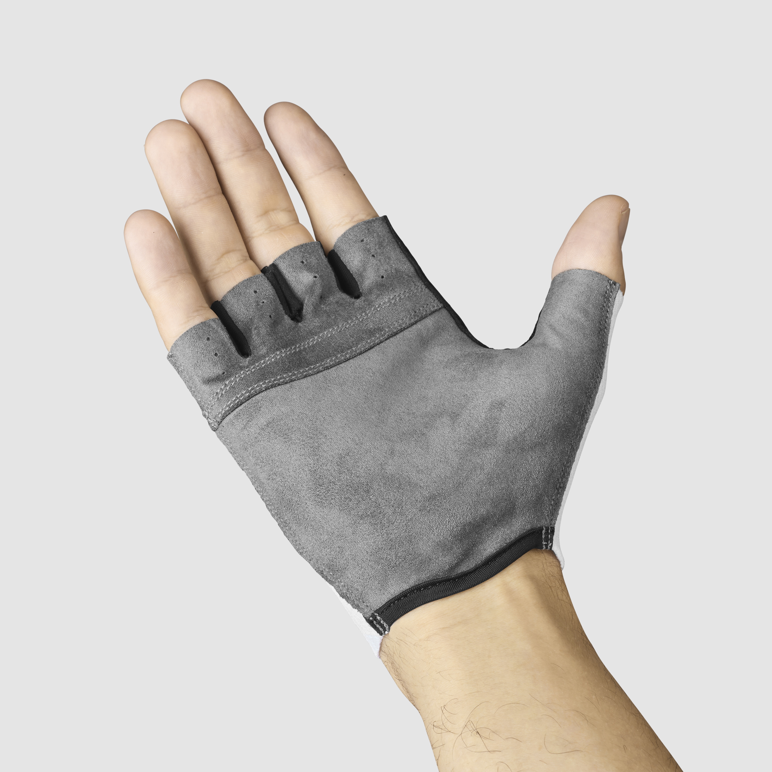 Beklædning - Cykelhandsker - GripGrab PACR InsideGrip™ Kortfingret Sommerhandsker - White