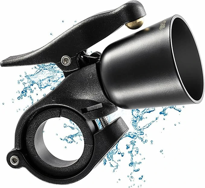 RockBros Retro Ringeklokke - Woodpecker Black RockBros Retro Ringeklokke - Woodpecker Black
