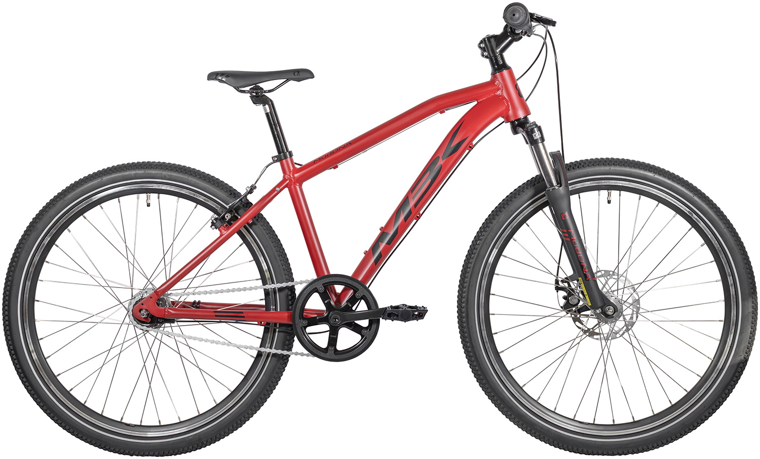 MBK Mud DNA 26&quot; 7g 2026 - Mat Rød