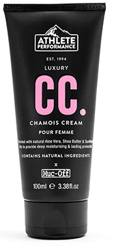 Se Muc-Off Luxury Chamois Cream Ladies Buksefedt - 100 ml hos Cykelexperten.dk