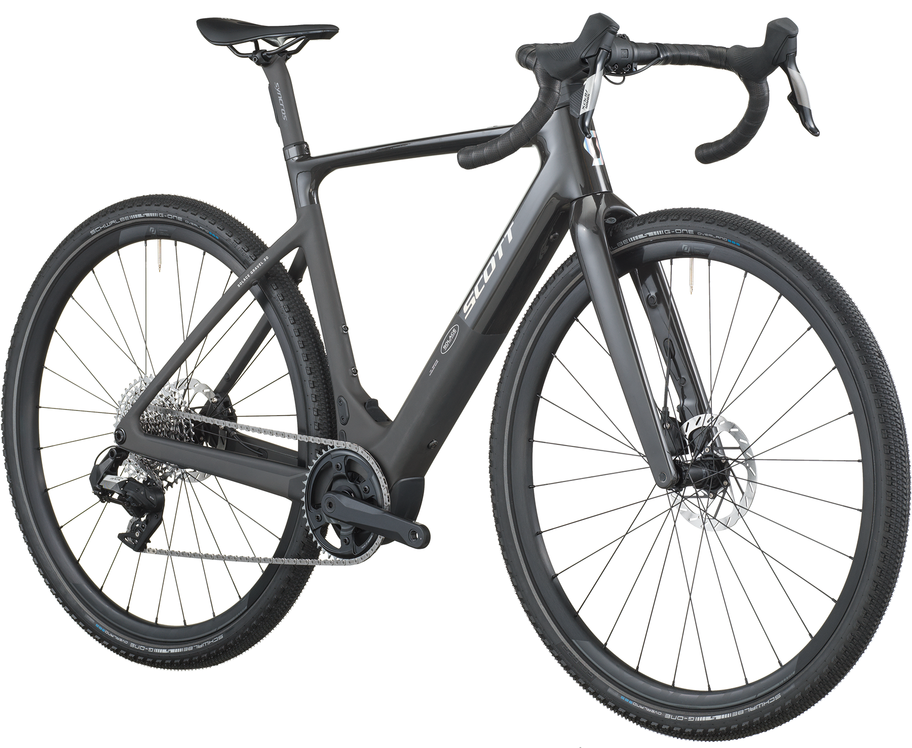 Cykler - Elcykler - Scott Solace Gravel eRIDE 30 2026 - Carbon Black