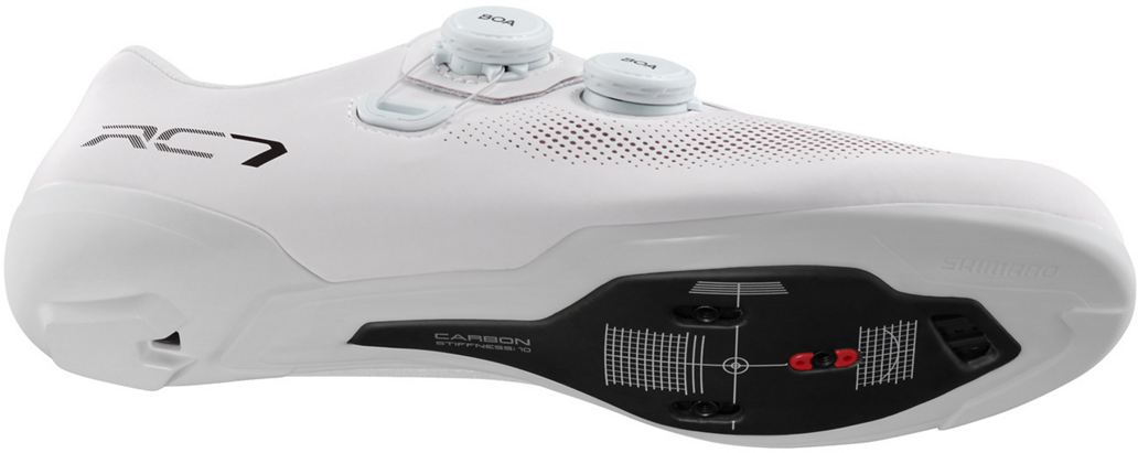Beklædning - Cykelsko - Shimano SH-RC703 SPD-SL Race Wide (Bred) - White