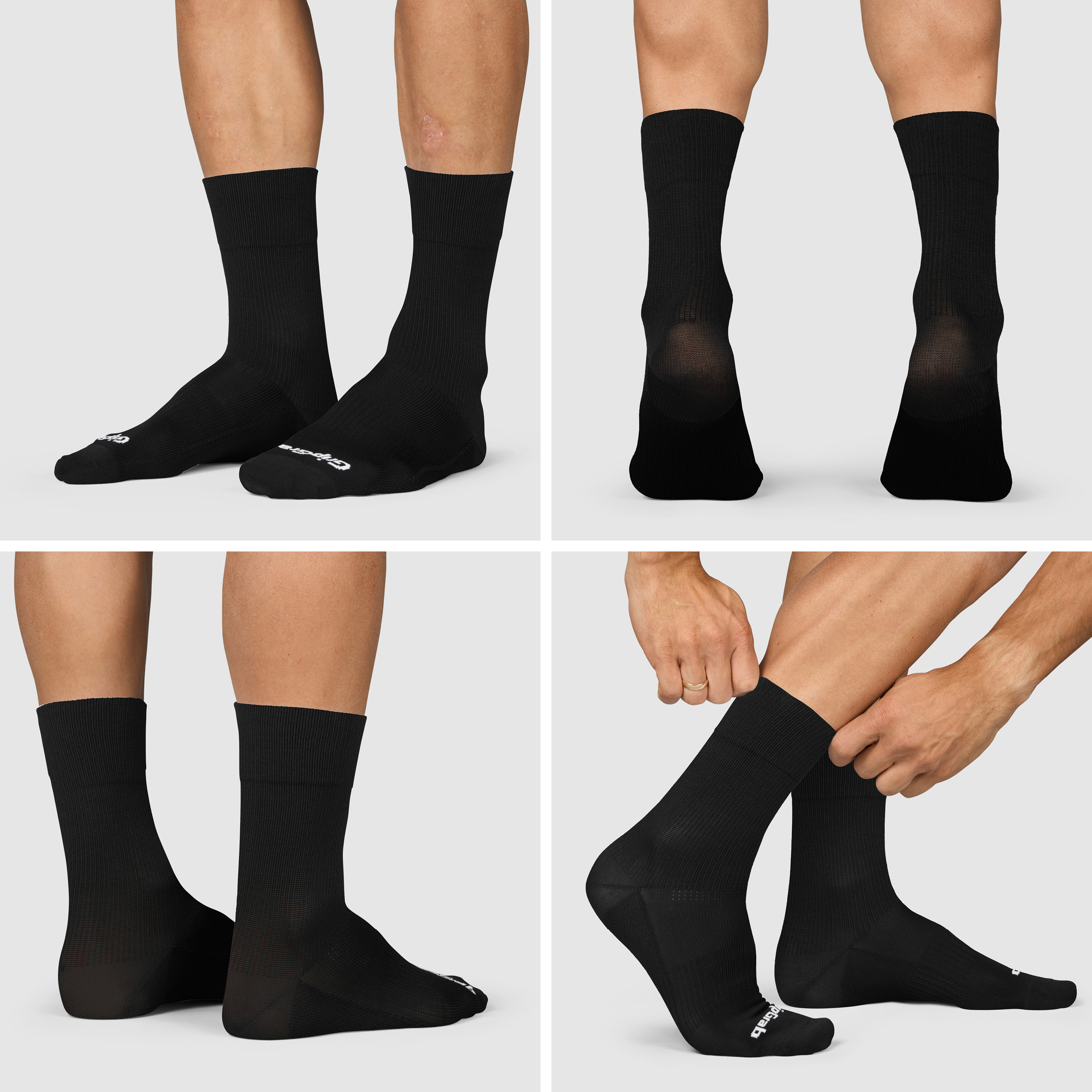 Beklædning - Sokker - GripGrab EXPLR Regular Cut Sokker - Black