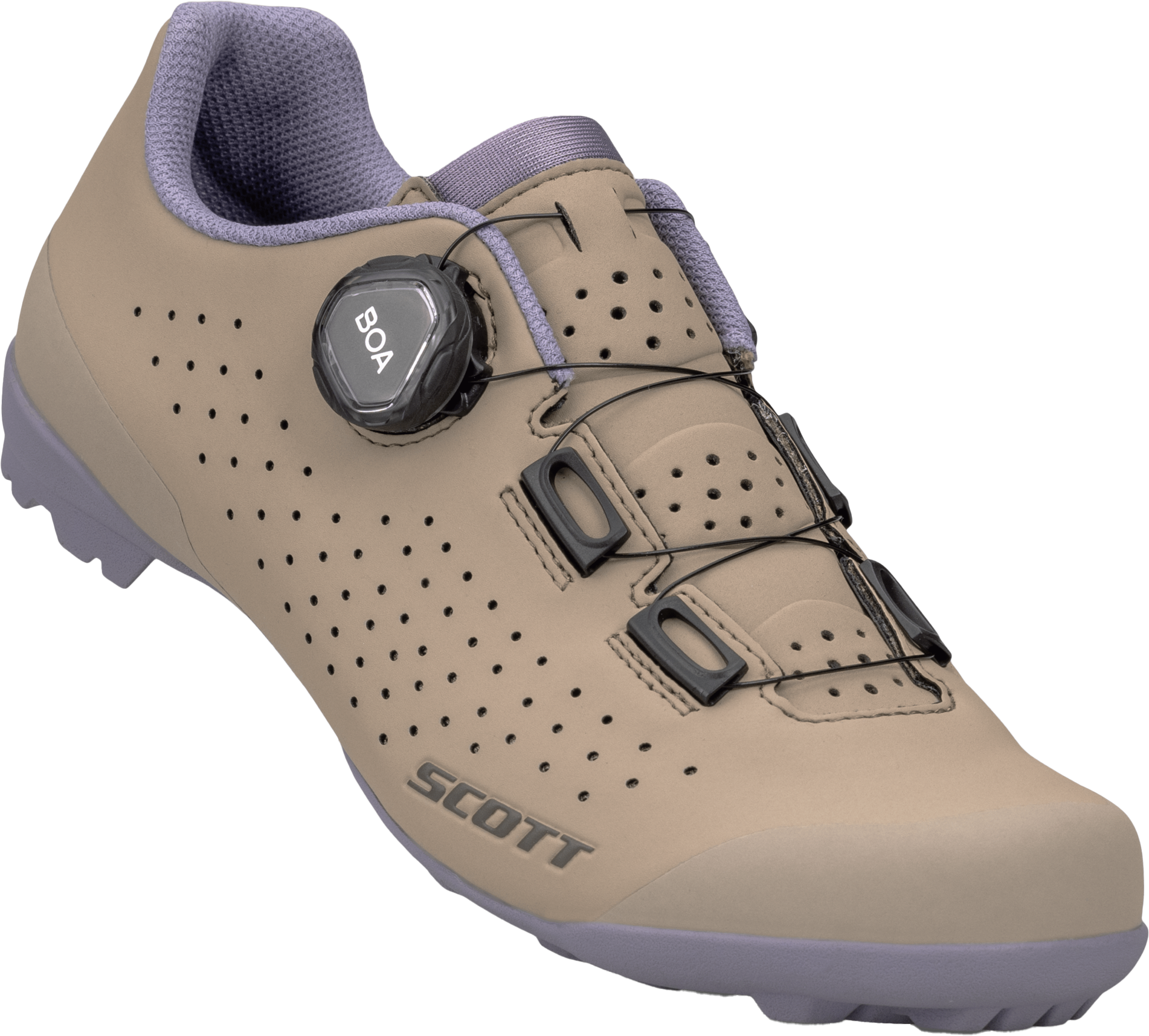 Scott Shoe Womans Gravel Pro - Toast Beige Bliss Pink