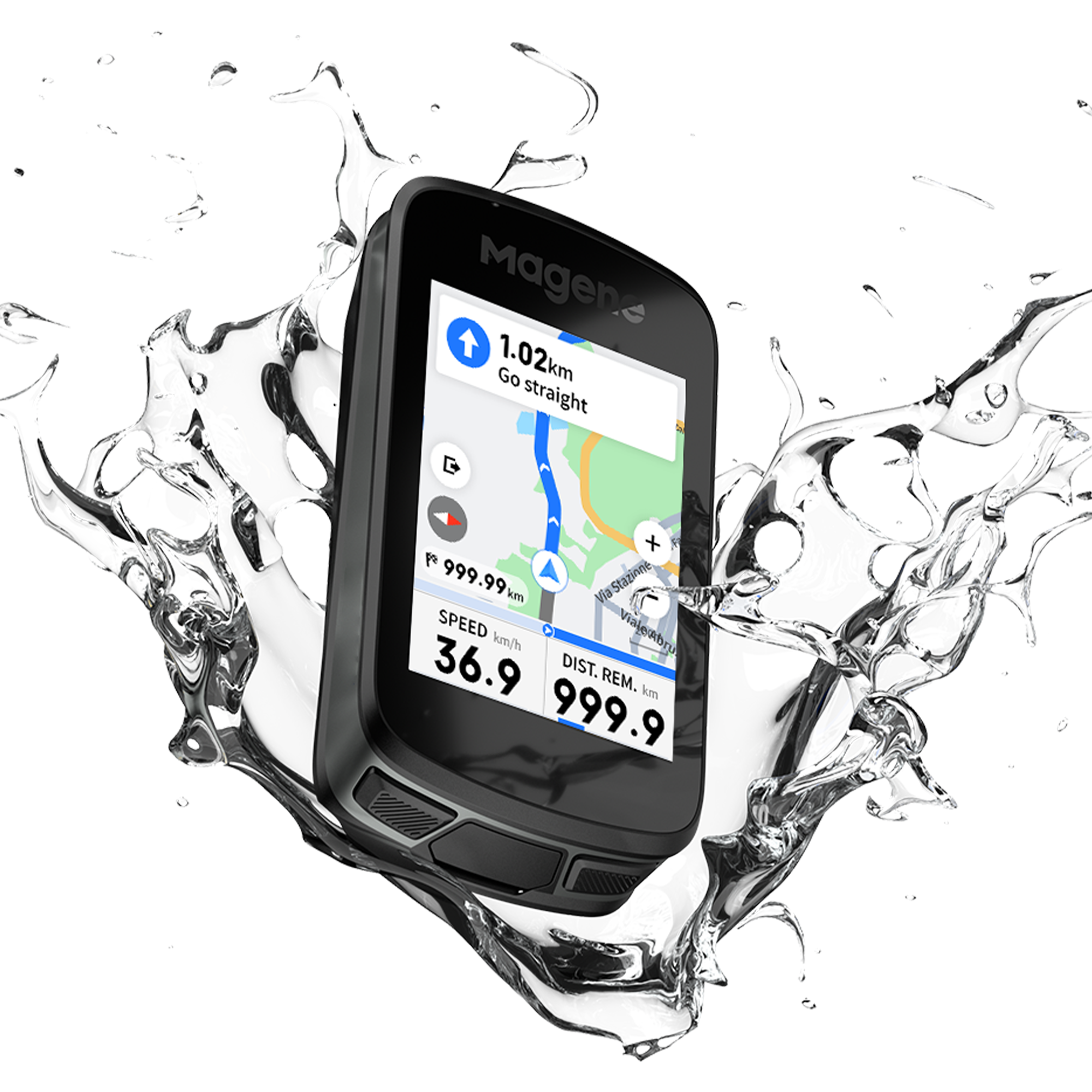 Tilbehør - Cykelcomputer & GPS - Magene C606 Pro GPS Cykelcomputer