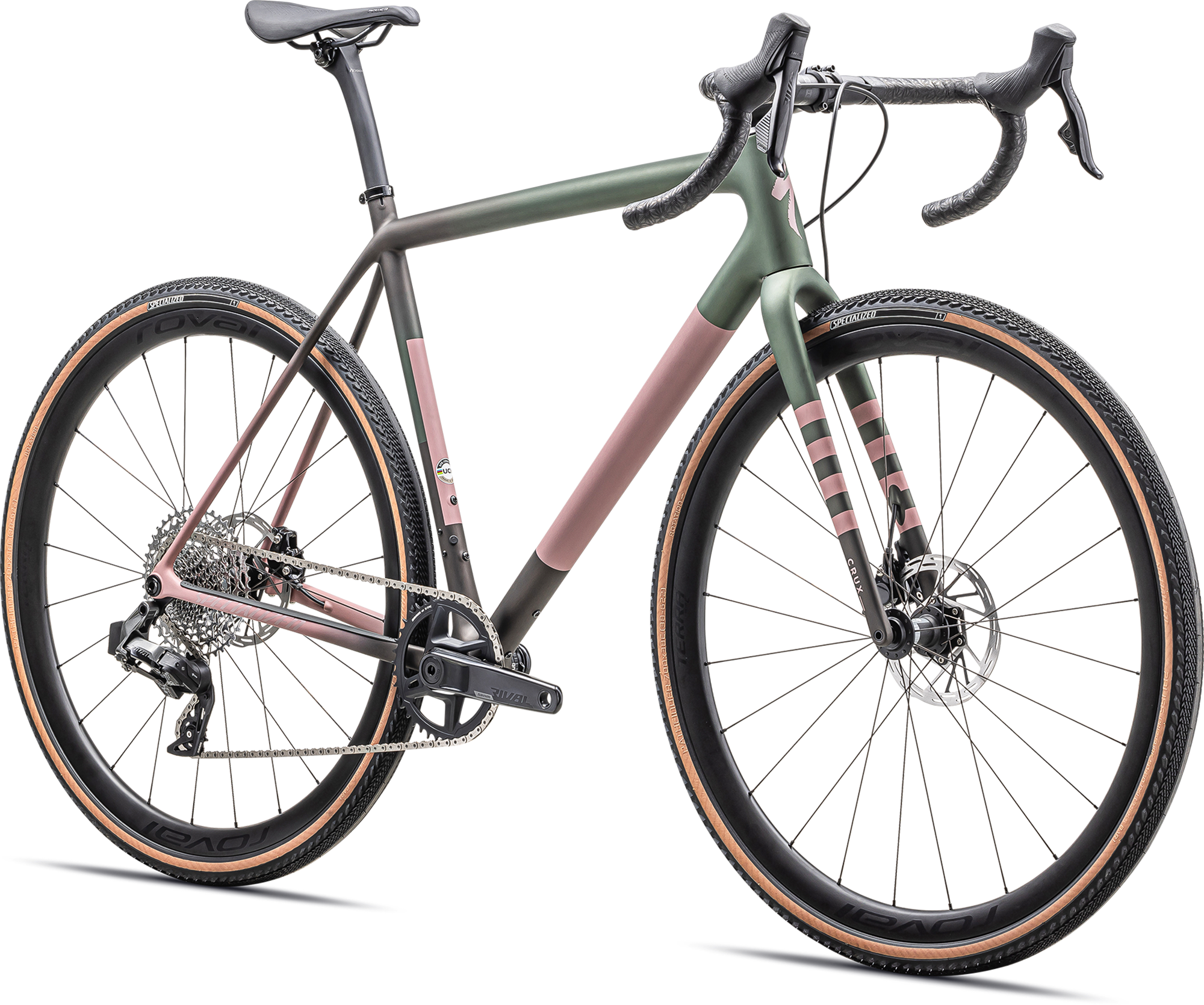 Cykler - Gravel cykler - Specialized Crux Expert 2025 - Satin Cypress Metallic