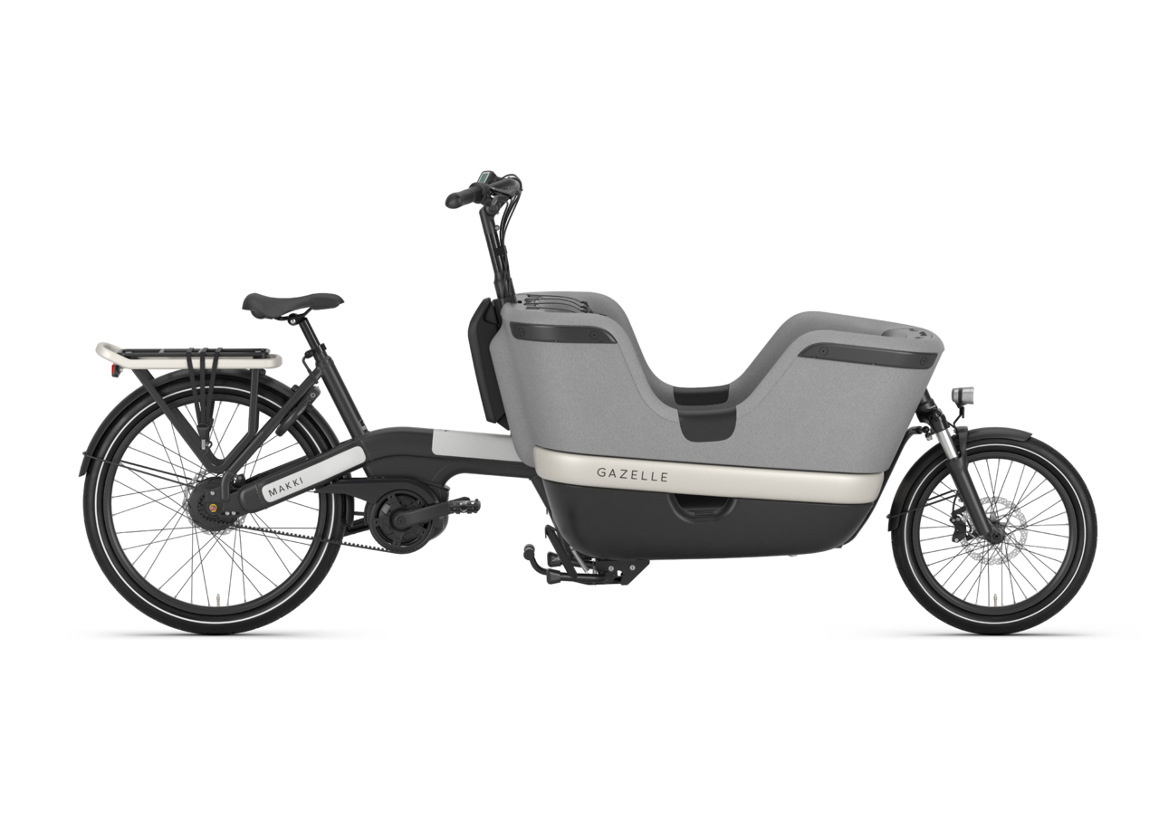 Cykler - Elcykler - Gazelle Makki Load 2024 -  Sort