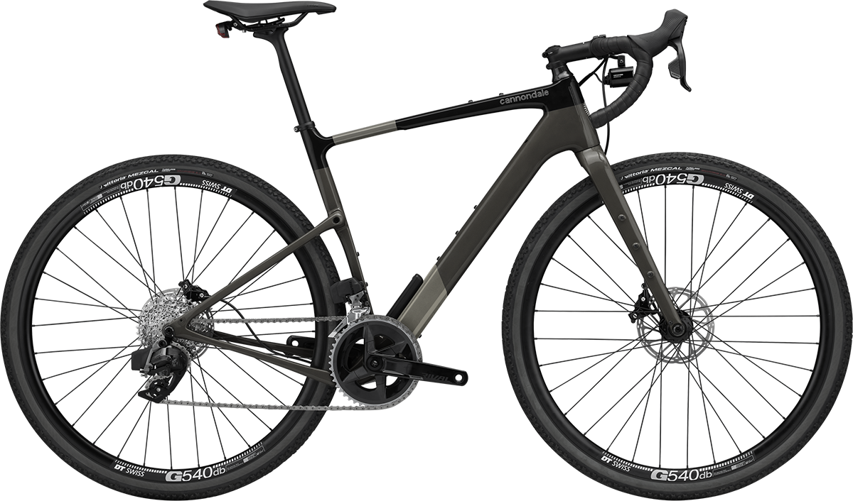 Cannondale Topstone Carbon Rival AXS 2024 - Sort Cykel