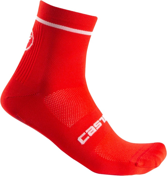 Beklædning - Sokker - Castelli ENTRATA 9 SOCK - Rød