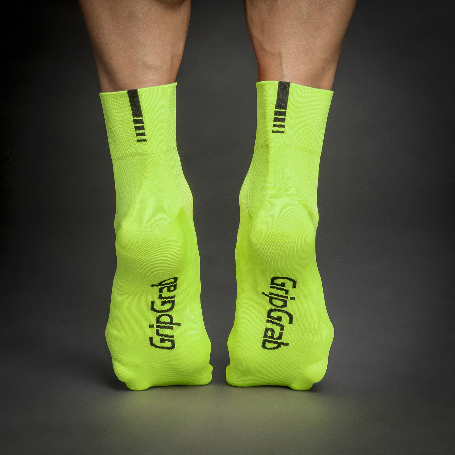 Beklædning - Sokker - GripGrab Letvægts SL Short Sok - Hi-Vis Gul